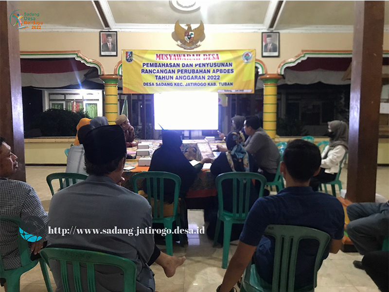 MUSDES PERANCANGAN, PENYUSUNAN DAN PENETAPAN PERUBAHAN APBDES TAHUN ANGGARAN 2022